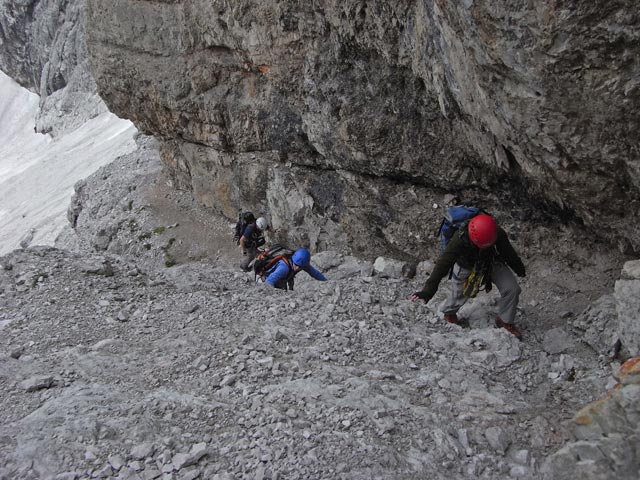 Via Ferrata Zandonella: Irene und Daniela (21. Juli)