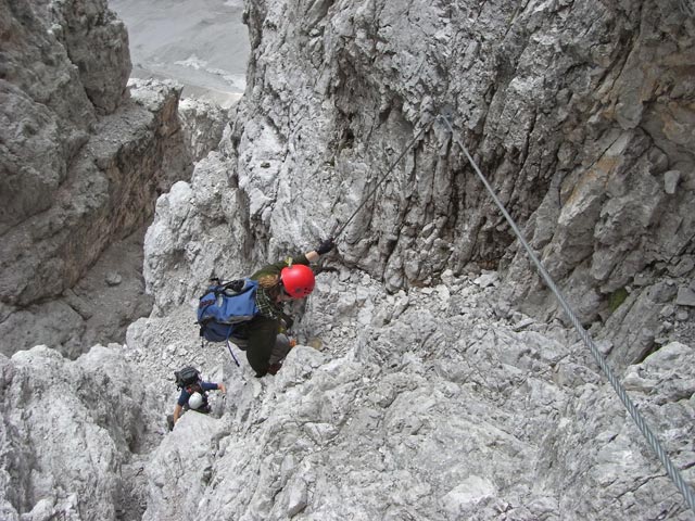 Via Ferrata Zandonella: Daniela (21. Juli)