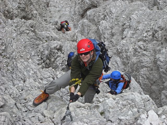 Via Ferrata Zandonella: Daniela und Irene (21. Juli)
