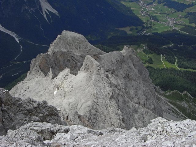 Rotwandköpfe von der Sextener Rotwand aus (21. Juli)