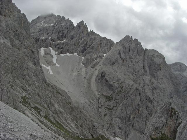 von den Rotwandköpfen Richtung Süden (21. Juli)