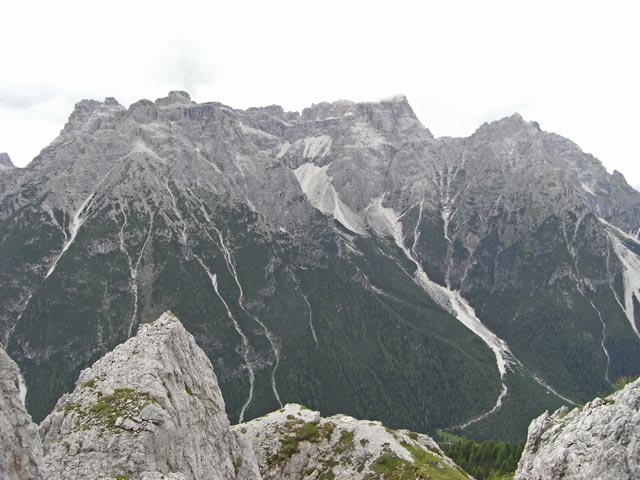 Dreischusterspitze von den Rotwandköpfen aus (21. Juli)