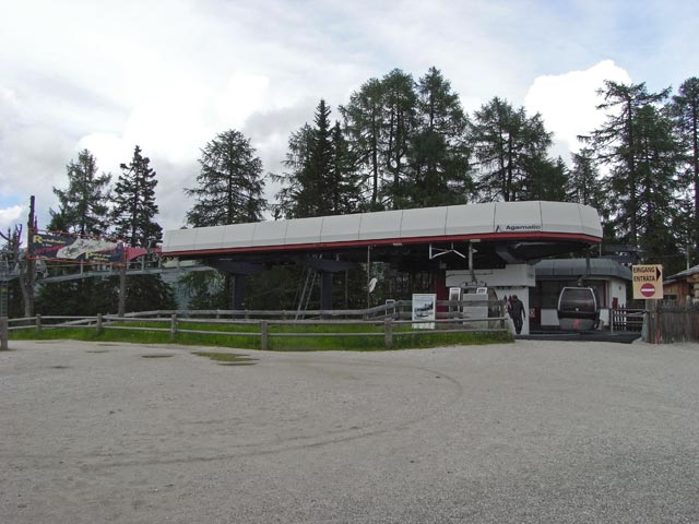 Bergstation der Kabinenbahn Rotwand, 1.906 m (21. Juli)