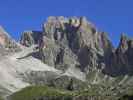 Sextener Rotwand vom Rifugio Berti al Popera aus (21. Juli)