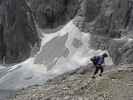 Irene zwischen Vallon Popera und Via Ferrata Zandonella (21. Juli)