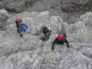 Via Ferrata Zandonella: Irene und Daniela (21. Juli)