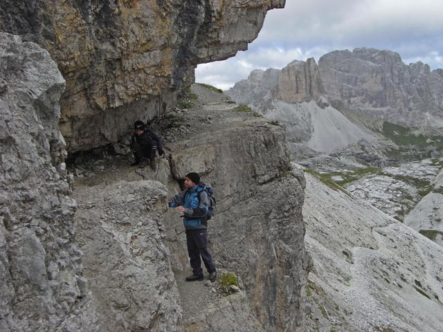 Leiternsteig: Einstieg