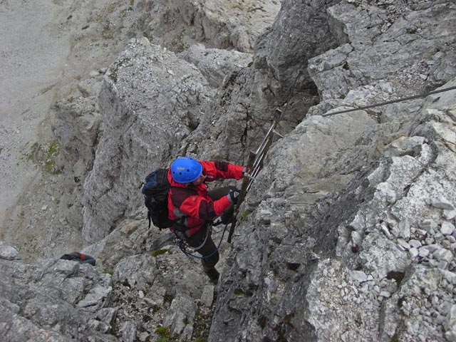 Leiternsteig: Ausstieg