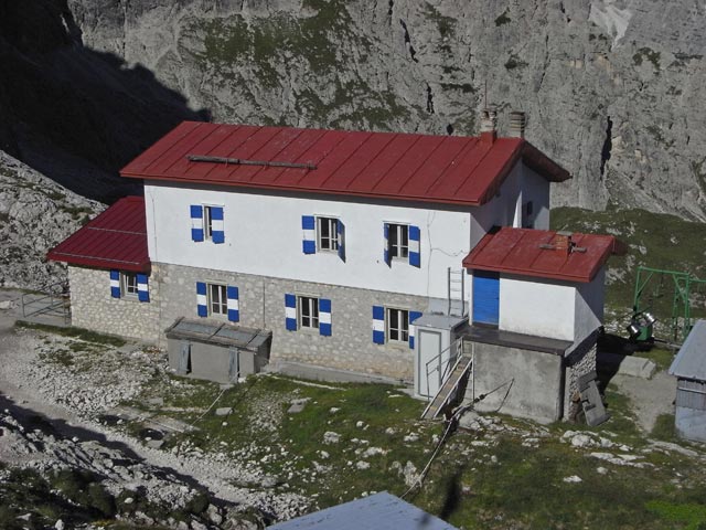 Rifugio Fonda Savio, 2.367 m