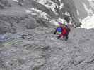 Via Ferrata Merlone: Irene im Ausstieg