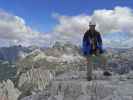 Ich auf der Cima Cadin Nord Est, 2.788 m