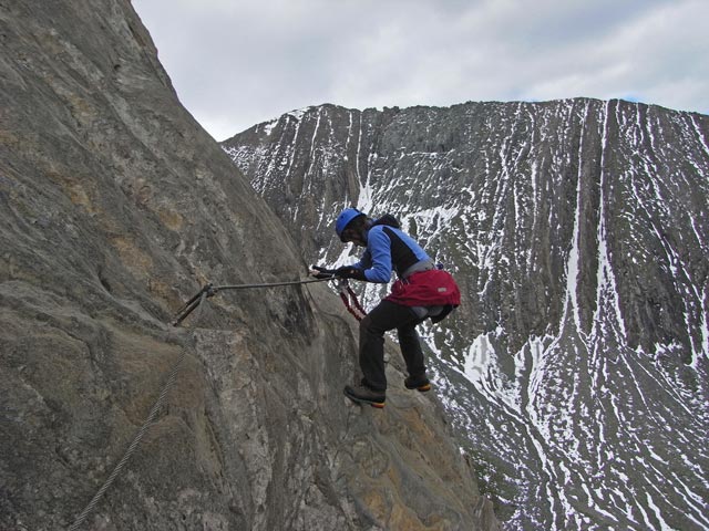 Rote Säule-Klettersteig: Irene (24. Juli)