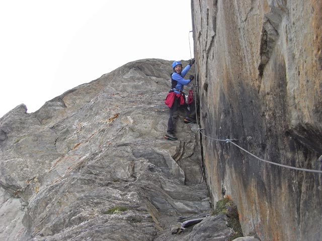 Rote Säule-Klettersteig: Irene (24. Juli)