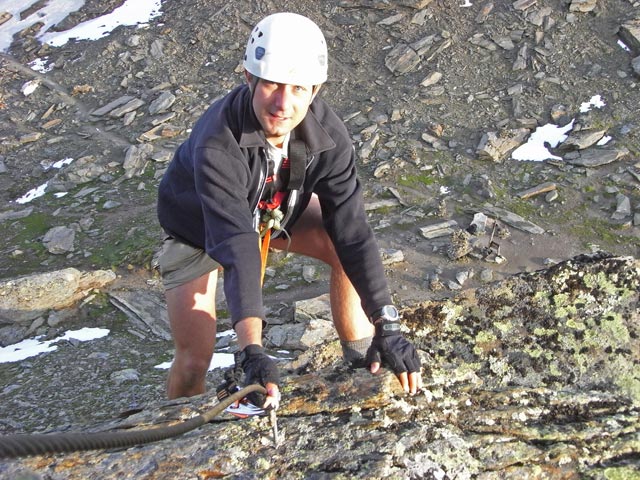 Türml-Klettersteig: Ich (27. Juli)