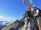 Daniela und ich auf der Roten Säule, 2.820 m (24. Juli)