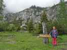 Martin bei der Silberkarhütte