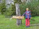 Martin bei der Silberkarhütte