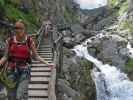 Carmen, Daniela und Erich in der Silberkarklamm