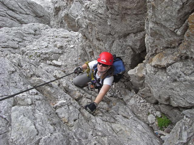 Via Ferrata Bolver-Lugli: Daniela