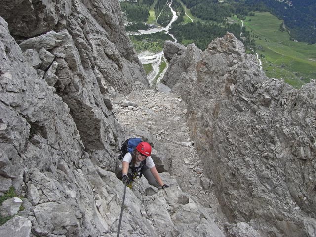 Via Ferrata Bolver-Lugli: Daniela