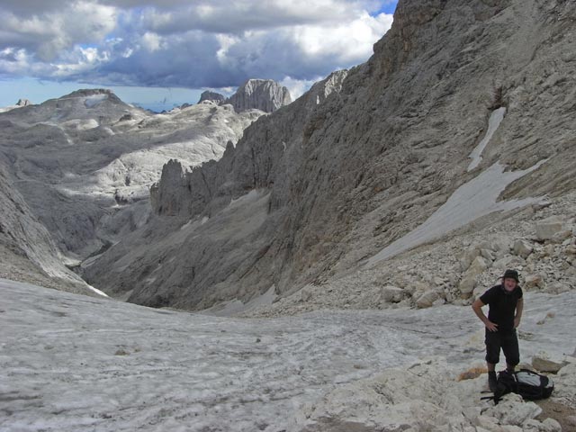 Erich auf Weg 716 am Passo del Travignolo, 2.925 m