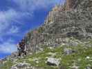 Via Ferrata Bolver-Lugli: Erich am Zustieg