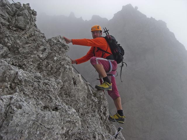 Via Ferrata Reali: Andreas