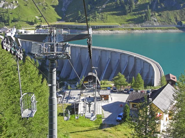 Talstation des Gondellifts Pian di Fiacconi