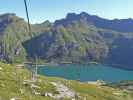 Lago Fedaia vom Gondellift Pian di Fiacconi aus