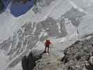 Andreas zwischen Punta Penia und Ghiacciaio della Marmolada