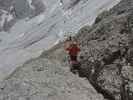 Andreas zwischen Punta Penia und Ghiacciaio della Marmolada