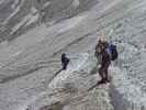 Axel und Andreas am Ghiacciaio della Marmolada