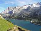 Lago di Fedaia vom Val de Fedaa aus