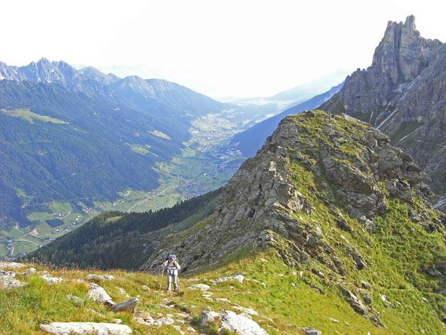 Daniela zwischen Zwölfernieder und Zwölfer (17. Aug.)