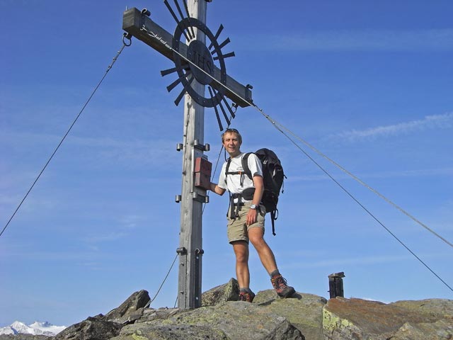 Ich auf der Zwölferspitze Nordostgipfel (17. Aug.)