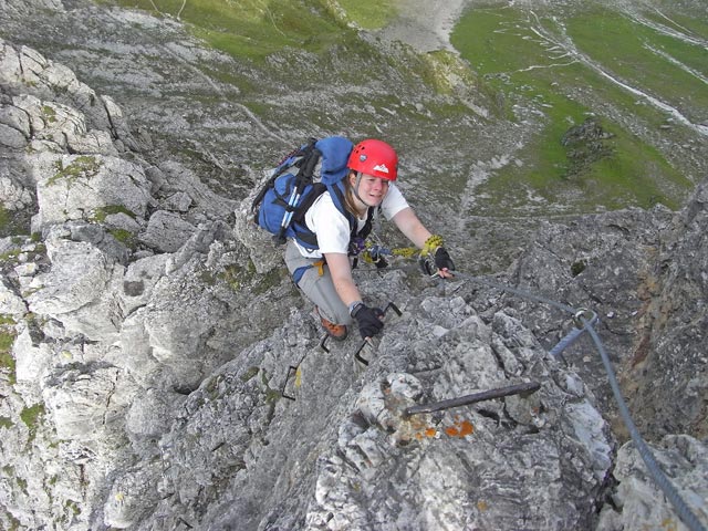 Elferspitze-Klettersteig: Daniela (17. Aug.)