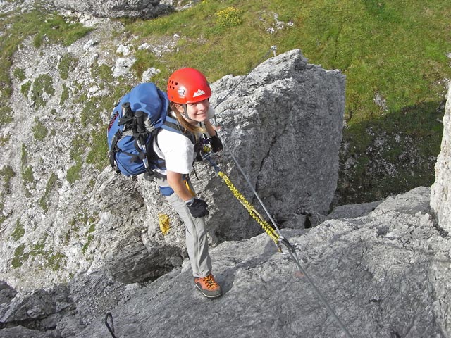 Elferspitze-Klettersteig: Daniela (17. Aug.)