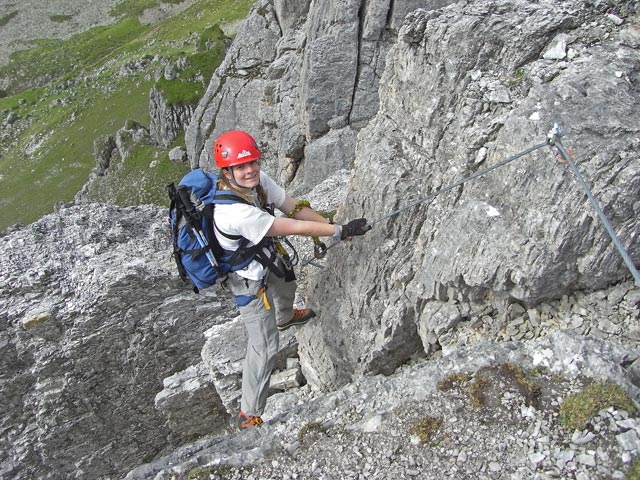 Elferspitze-Klettersteig: Daniela (17. Aug.)