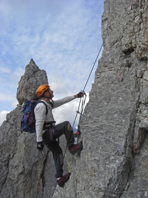 Elferspitze-Klettersteig: Erich (17. Aug.)