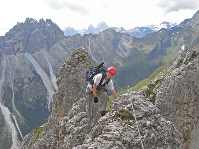 Elferspitze-Klettersteig: Daniela (17. Aug.)