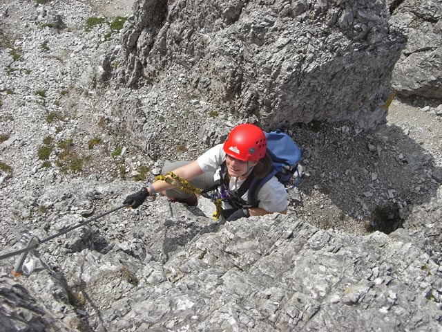 Elferspitze-Klettersteig: Daniela (17. Aug.)