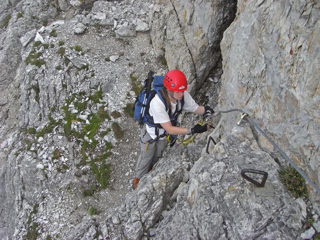 Elferspitze-Klettersteig: Daniela (17. Aug.)