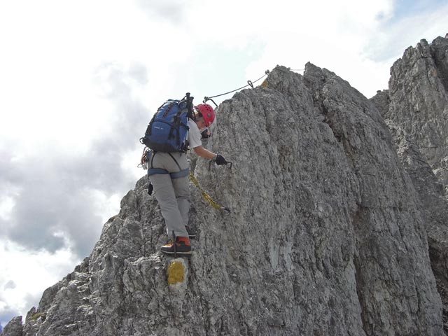 Elferspitze-Klettersteig: Daniela (17. Aug.)