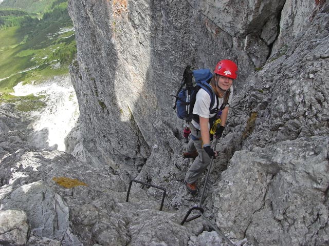 Gleirscher-Klettersteig: Daniela (17. Aug.)