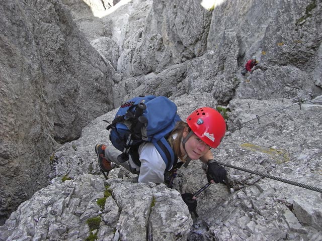 Gleirscher-Klettersteig: Daniela (17. Aug.)