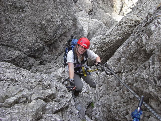 Gleirscher-Klettersteig: Daniela (17. Aug.)