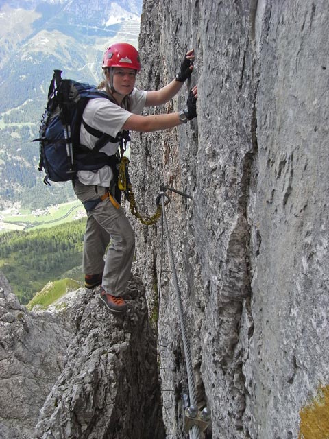 Gleirscher-Klettersteig: Daniela (17. Aug.)