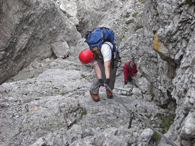 Gleirscher-Klettersteig: Daniela (17. Aug.)