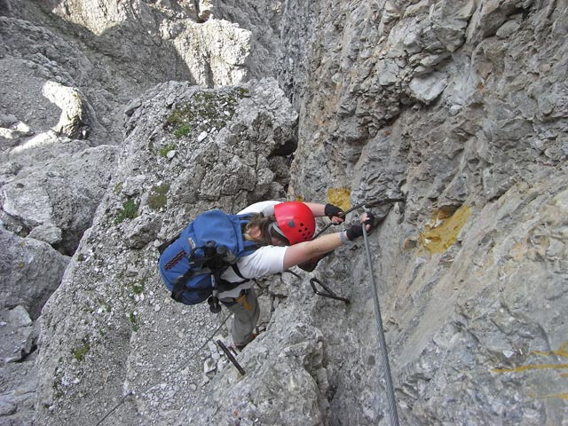 Gleirscher-Klettersteig: Daniela (17. Aug.)