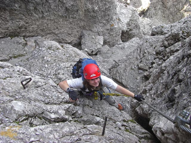 Gleirscher-Klettersteig: Daniela (17. Aug.)